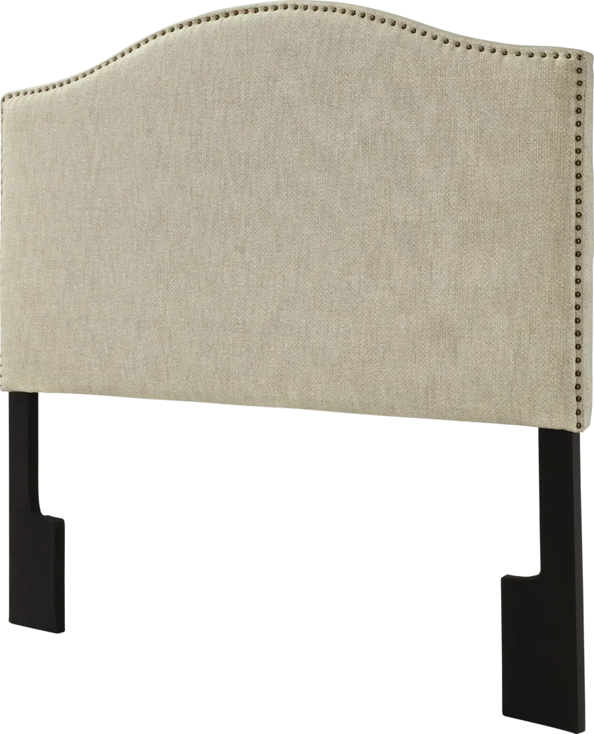 Posey Beige King/California King Headboard - Thumbnail - Image 2