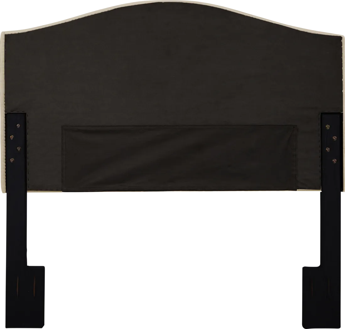 Posey Beige King/California King Headboard - Thumbnail - Image 3