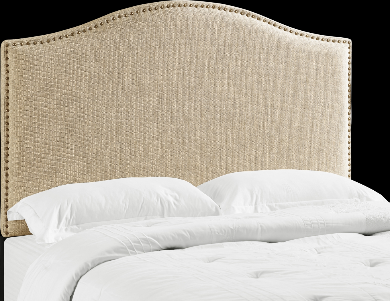 Posey Linen Full/Queen Upholstered Headboard - Thumbnail - Image 3