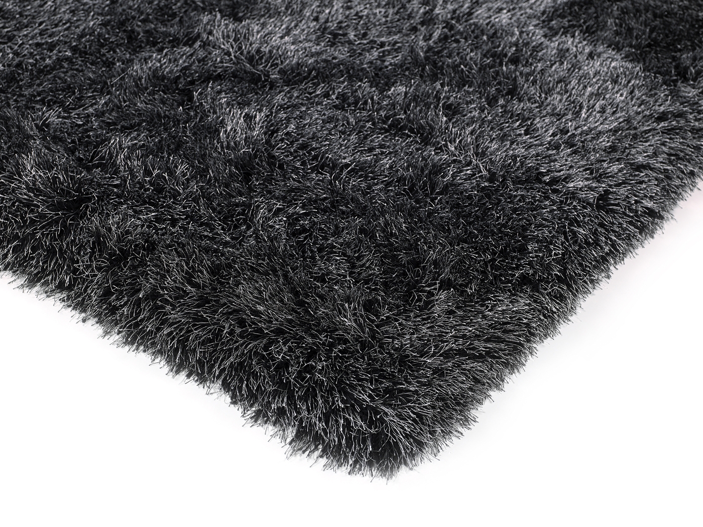 Posh Place Midnight Black 8' x 10' Rug - Thumbnail - Image 2