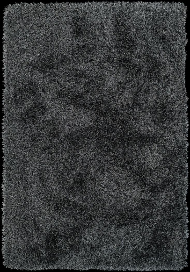 Posh Place Midnight Black 8' x 10' Rug - Thumbnail - Image 1