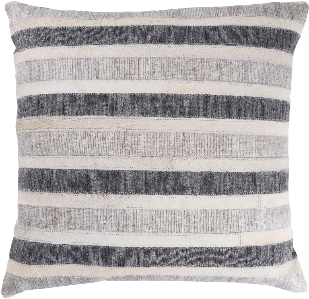 Posieten Gray Throw Pillow - Thumbnail - Image 3