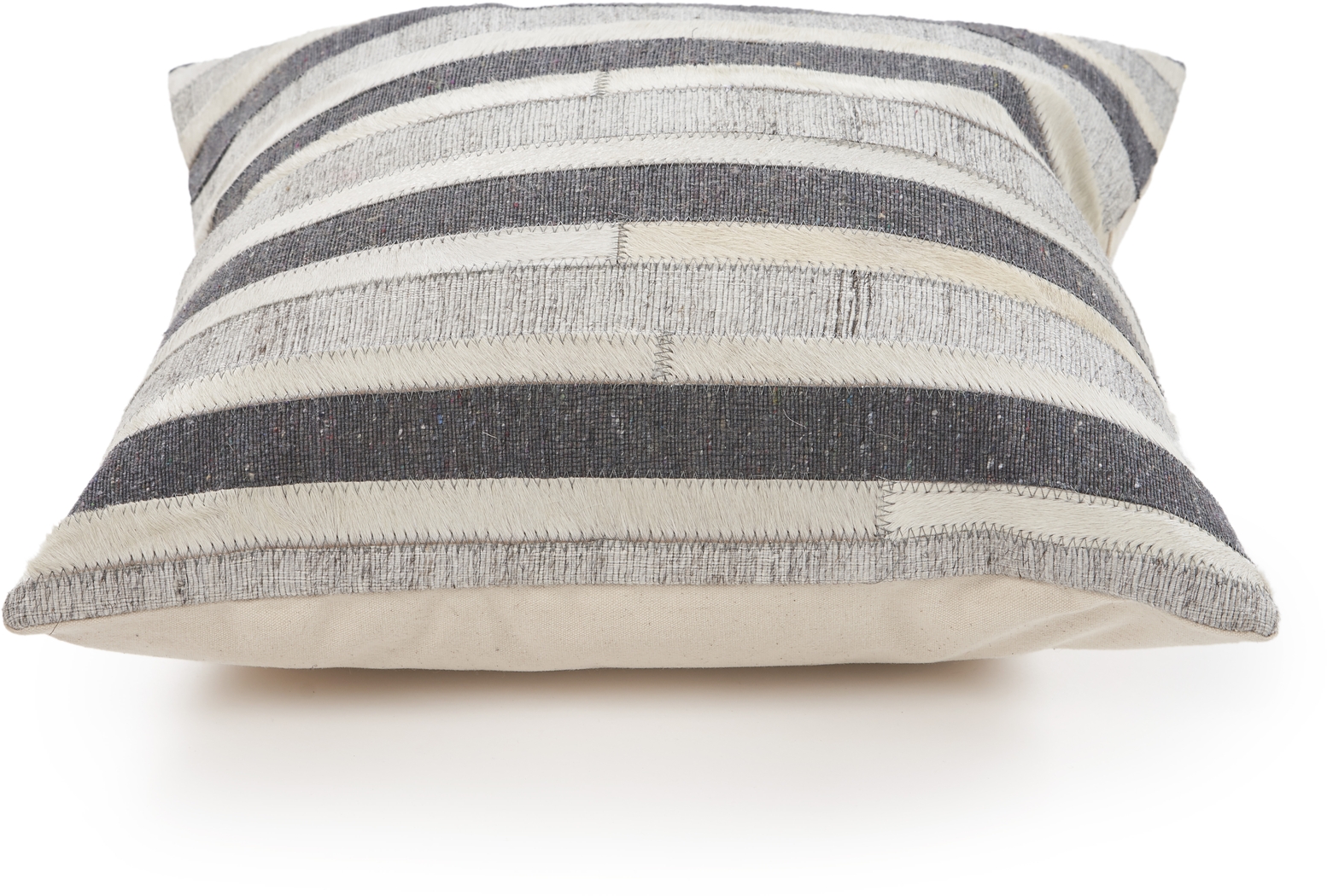 Posieten Gray Throw Pillow - Thumbnail - Image 4