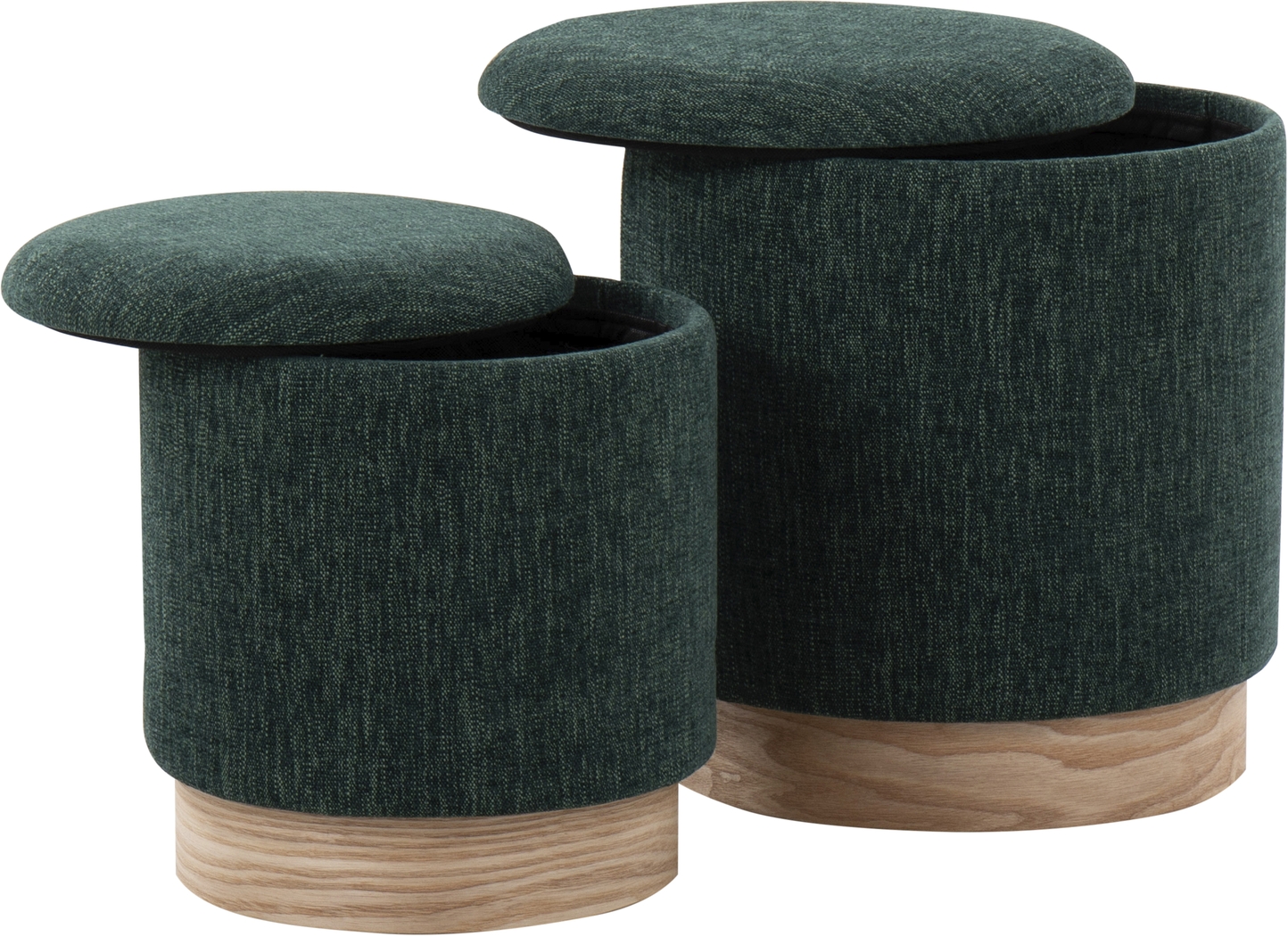 Poulnot Green Ottoman, Set of 2 - Thumbnail - Image 6