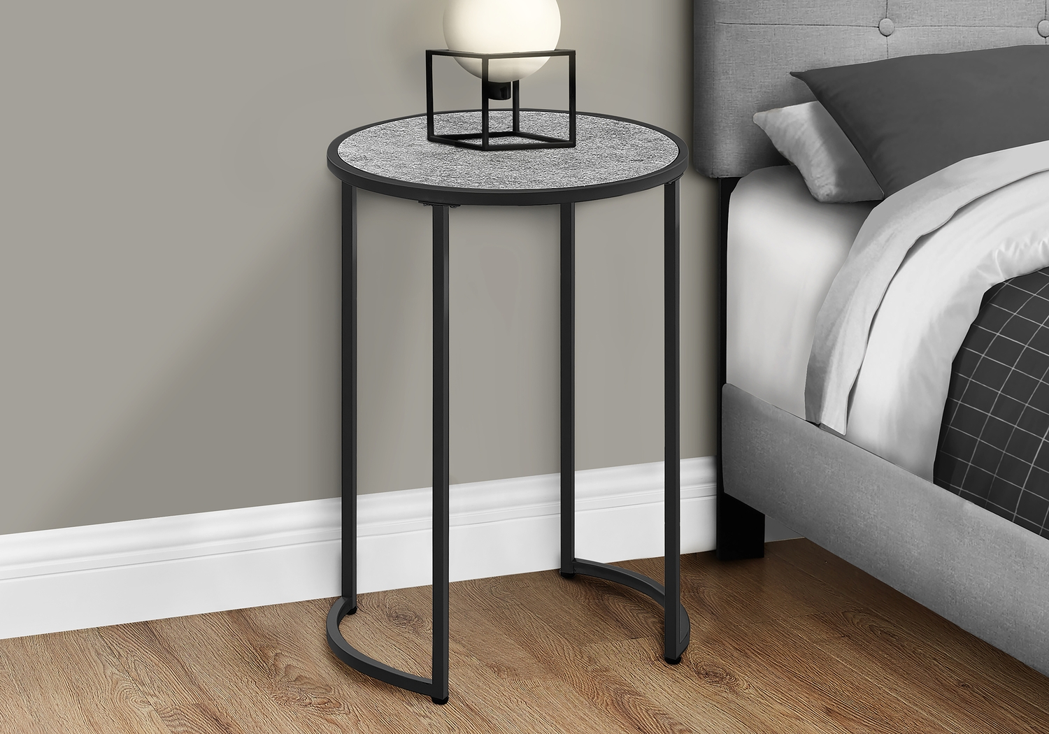 Powellpark Gray Accent Table - Thumbnail - Image 6