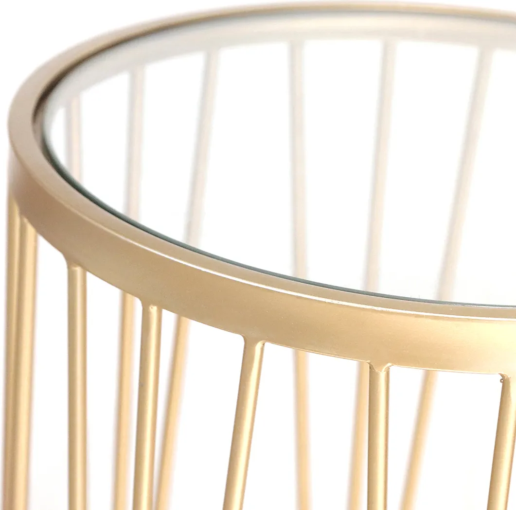 Powhatan Gold End Table - Thumbnail - Image 4