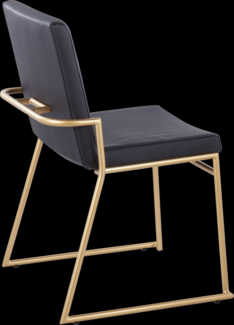 Powhatan I Black Dining Chair, Set of 2 - Thumbnail - Image 5