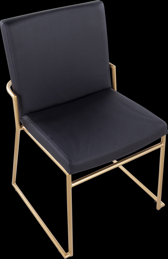 Powhatan I Black Dining Chair, Set of 2 - Thumbnail - Image 6