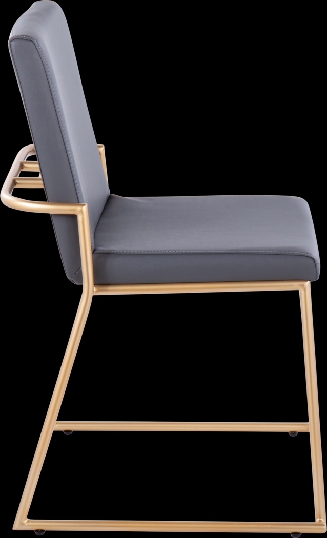 Powhatan I Gray Dining Chair, Set of 2 - Thumbnail - Image 5