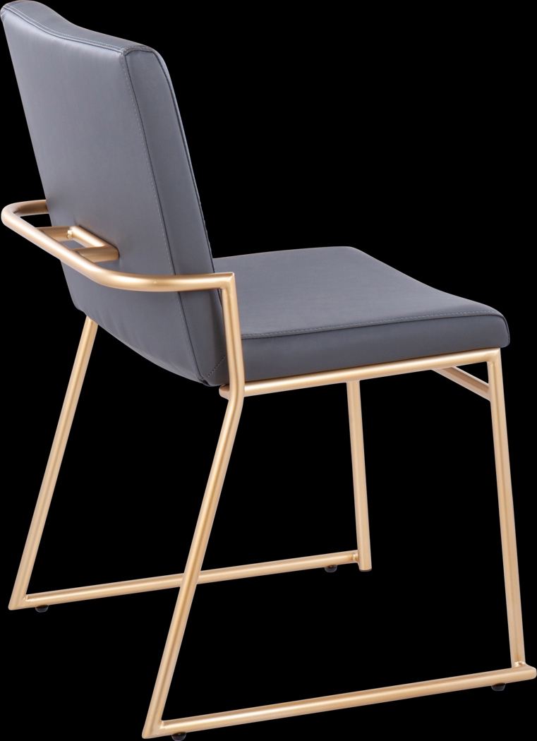 Powhatan I Gray Dining Chair, Set of 2 - Thumbnail - Image 8