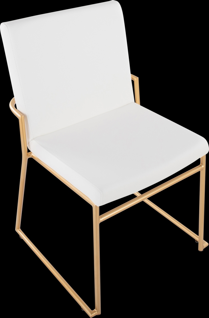Powhatan I White Dining Chair, Set of 2 - Thumbnail - Image 6