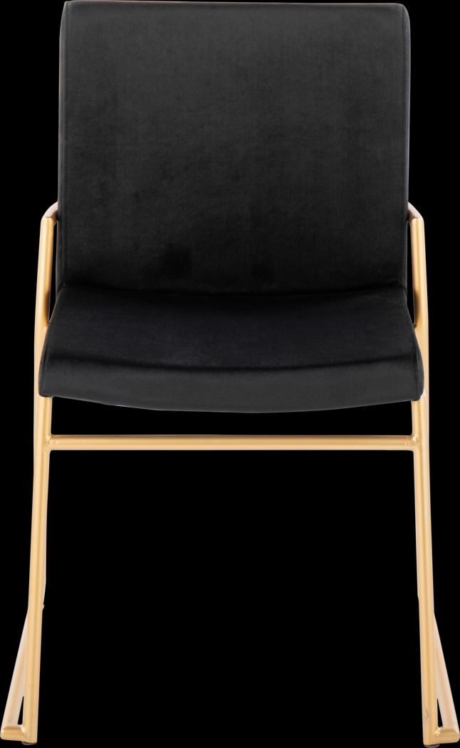 Powhatan II Black Dining Chair, Set of 2 - Thumbnail - Image 4