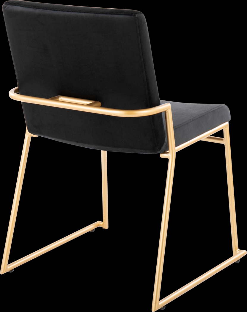 Powhatan II Black Dining Chair, Set of 2 - Thumbnail - Image 5