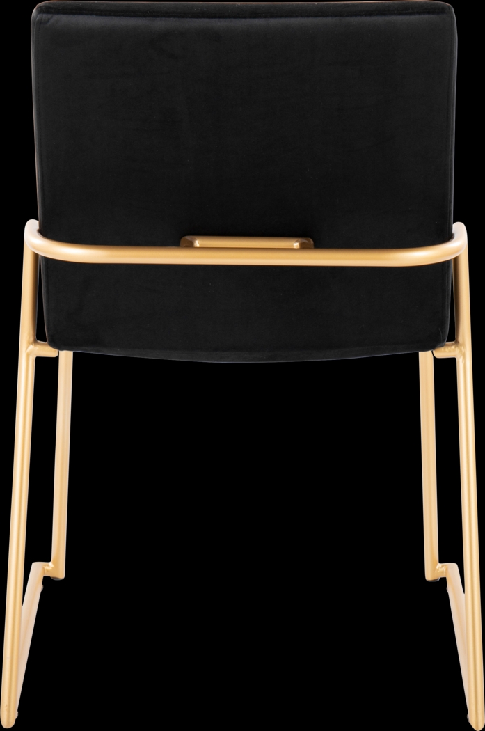 Powhatan II Black Dining Chair, Set of 2 - Thumbnail - Image 6