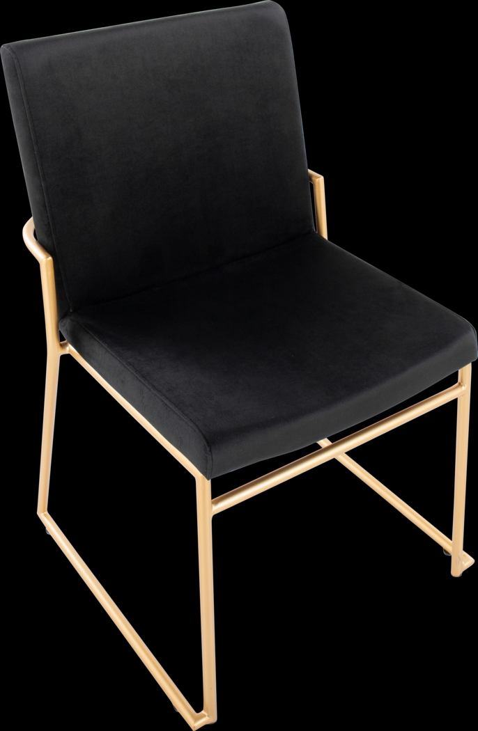 Powhatan II Black Dining Chair, Set of 2 - Thumbnail - Image 7