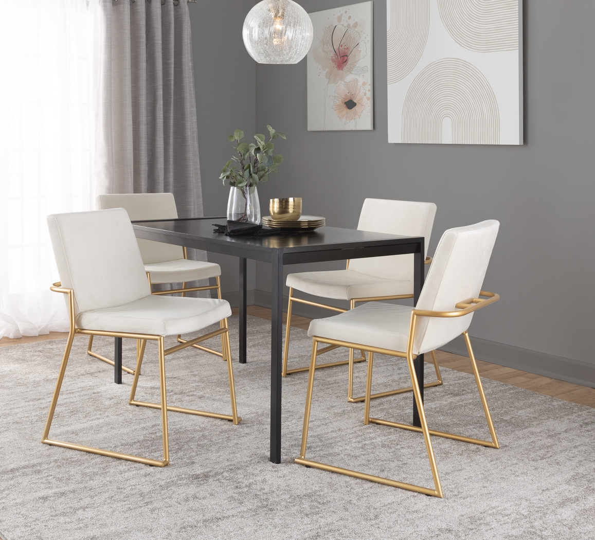 Powhatan II Cream Dining Chair, Set of 2 - Thumbnail - Image 2