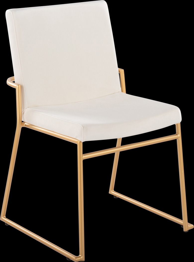 Powhatan II Cream Dining Chair, Set of 2 - Thumbnail - Image 4