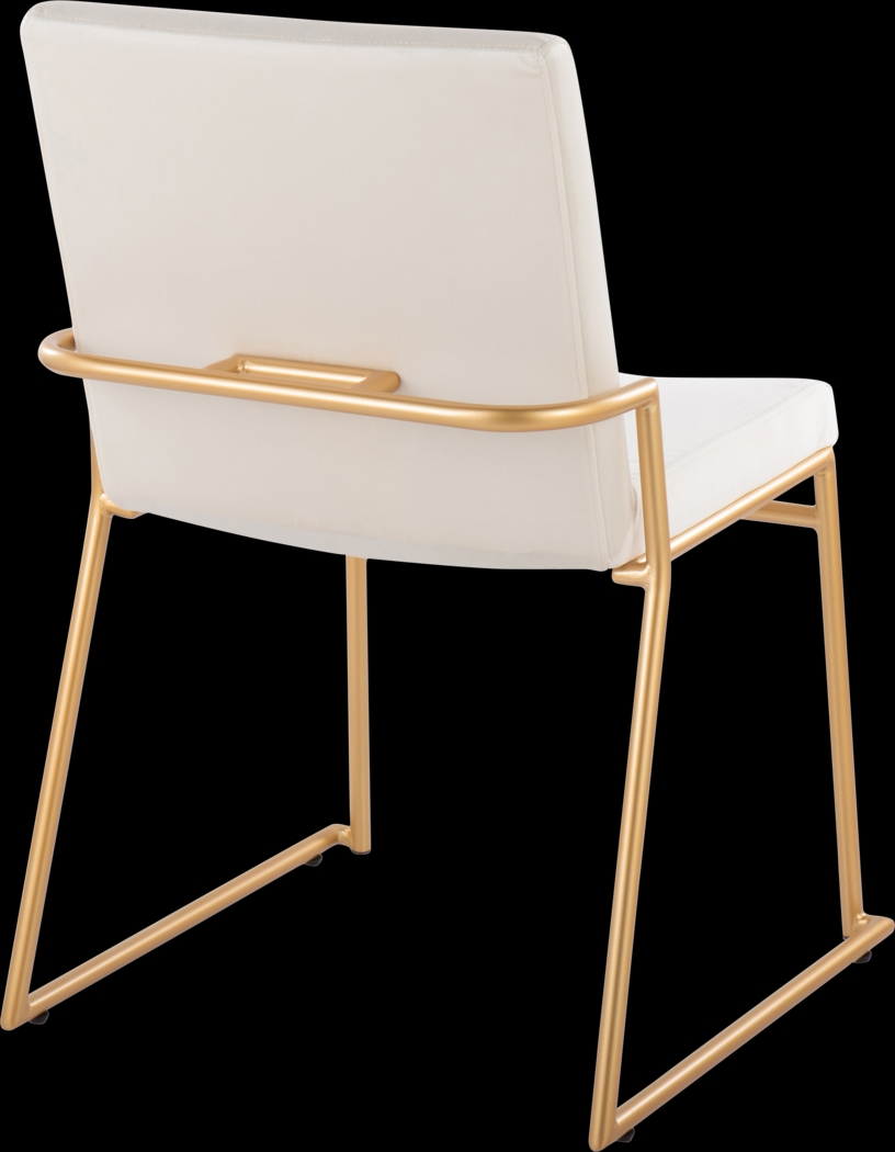 Powhatan II Cream Dining Chair, Set of 2 - Thumbnail - Image 6