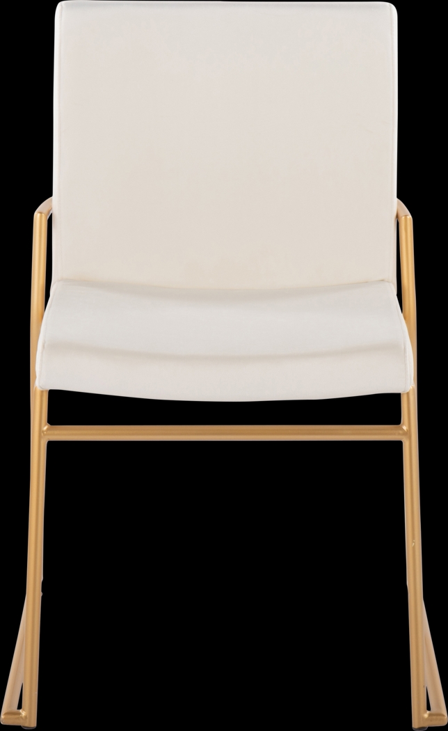 Powhatan II Cream Dining Chair, Set of 2 - Thumbnail - Image 8