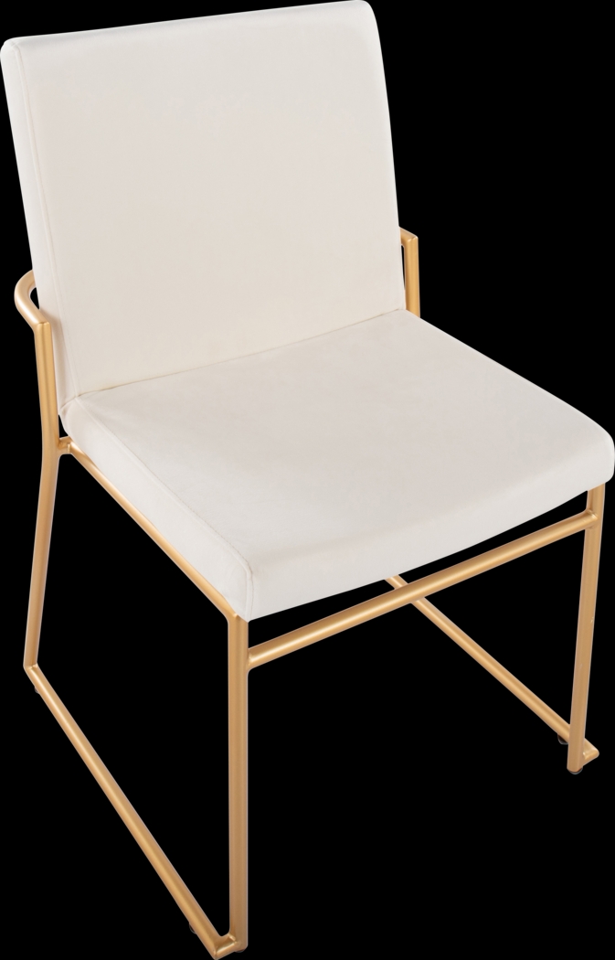 Powhatan II Cream Dining Chair, Set of 2 - Thumbnail - Image 9