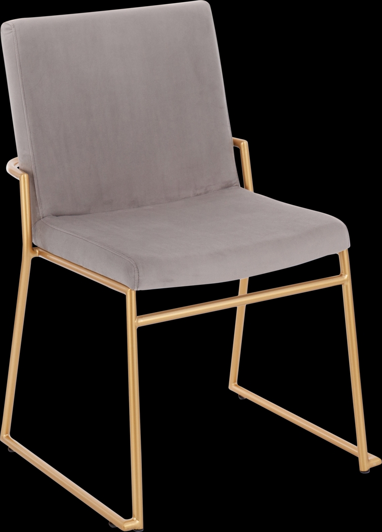 Powhatan II Gray Dining Chair, Set of 2 - Thumbnail - Image 2