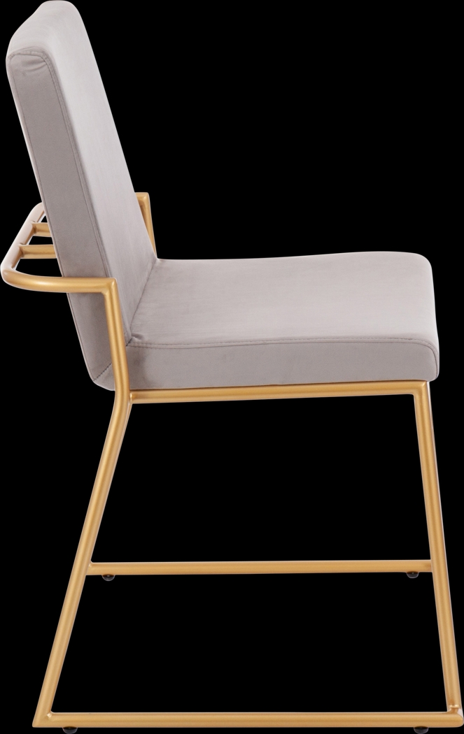 Powhatan II Gray Dining Chair, Set of 2 - Thumbnail - Image 3