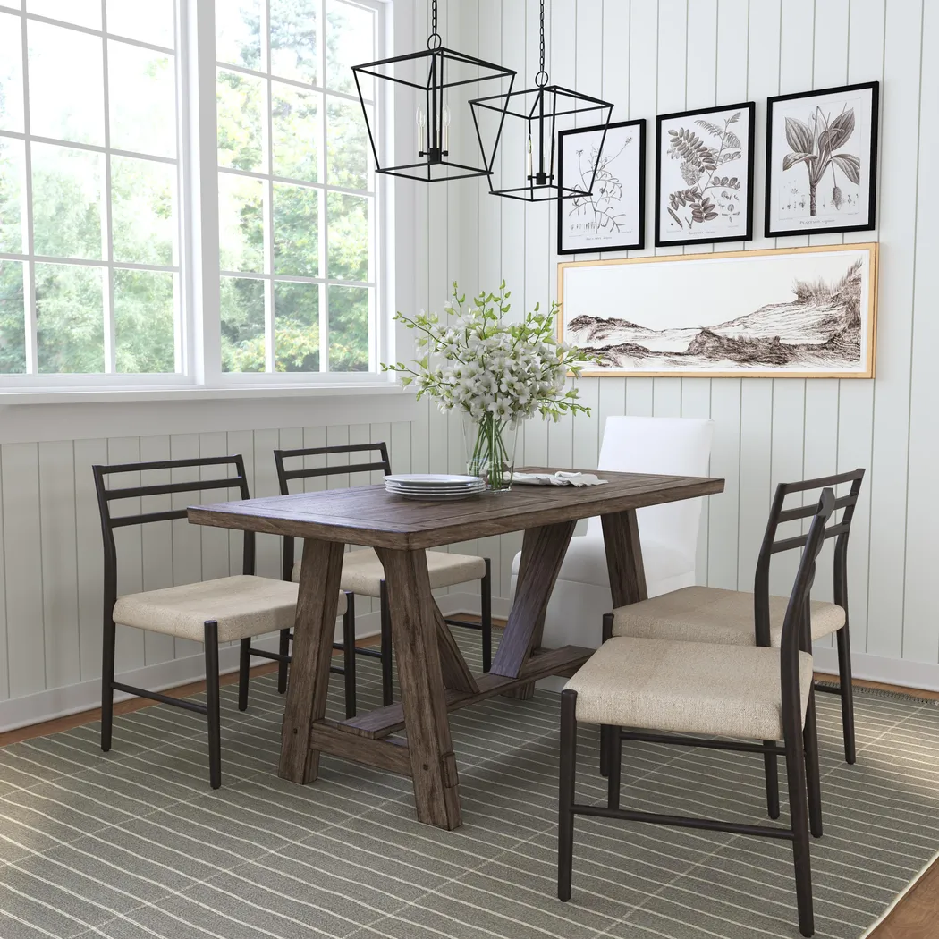 Poynette Gray Dining Table - Thumbnail - Image 3