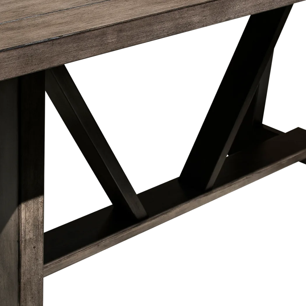 Poynette Gray Dining Table - Thumbnail - Image 7