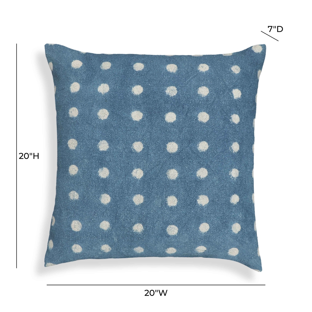 Prairiedawn I Blue Accent Pillow - Thumbnail - Image 4