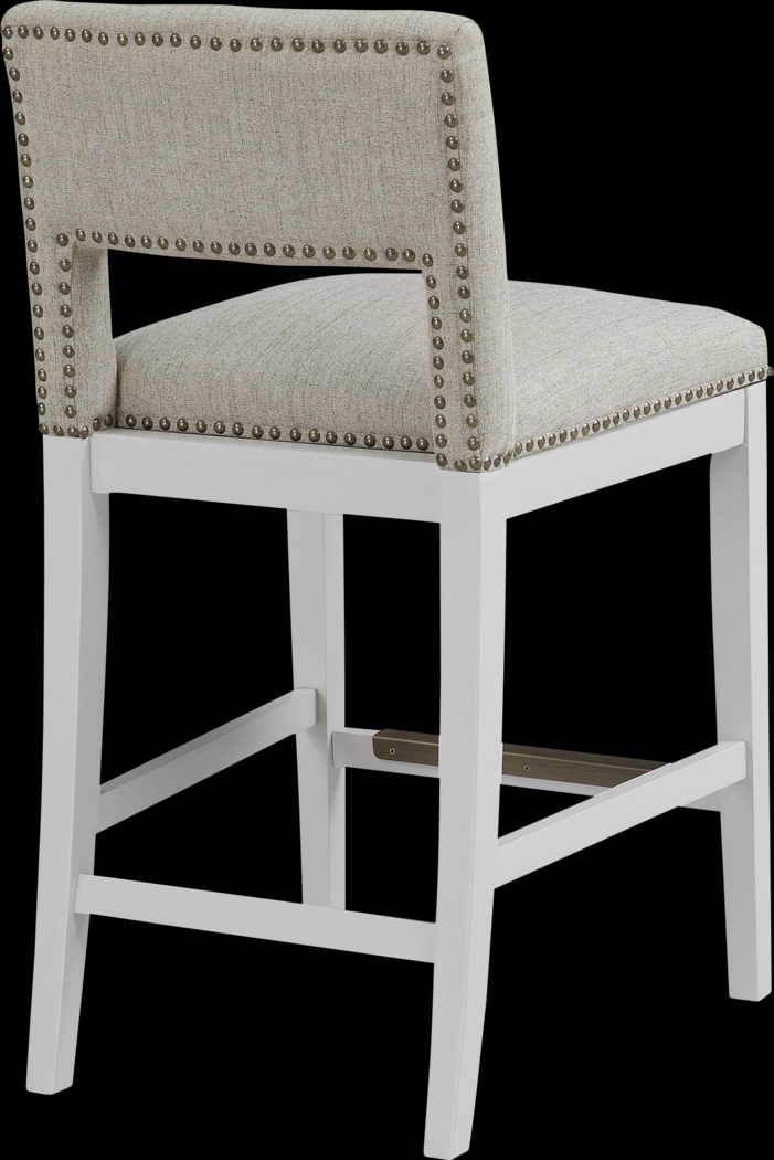 Praro Beige Counter Stool - Thumbnail - Image 3