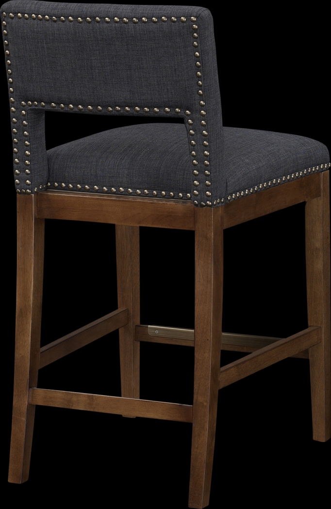 Praro Gray Counter Stool - Thumbnail - Image 2