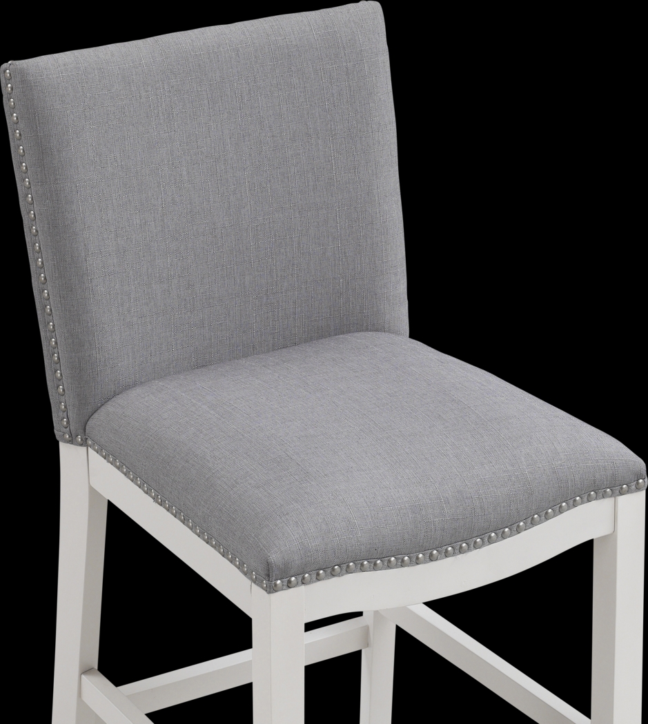 Kyna Light Gray Counter Stool - Thumbnail - Image 5