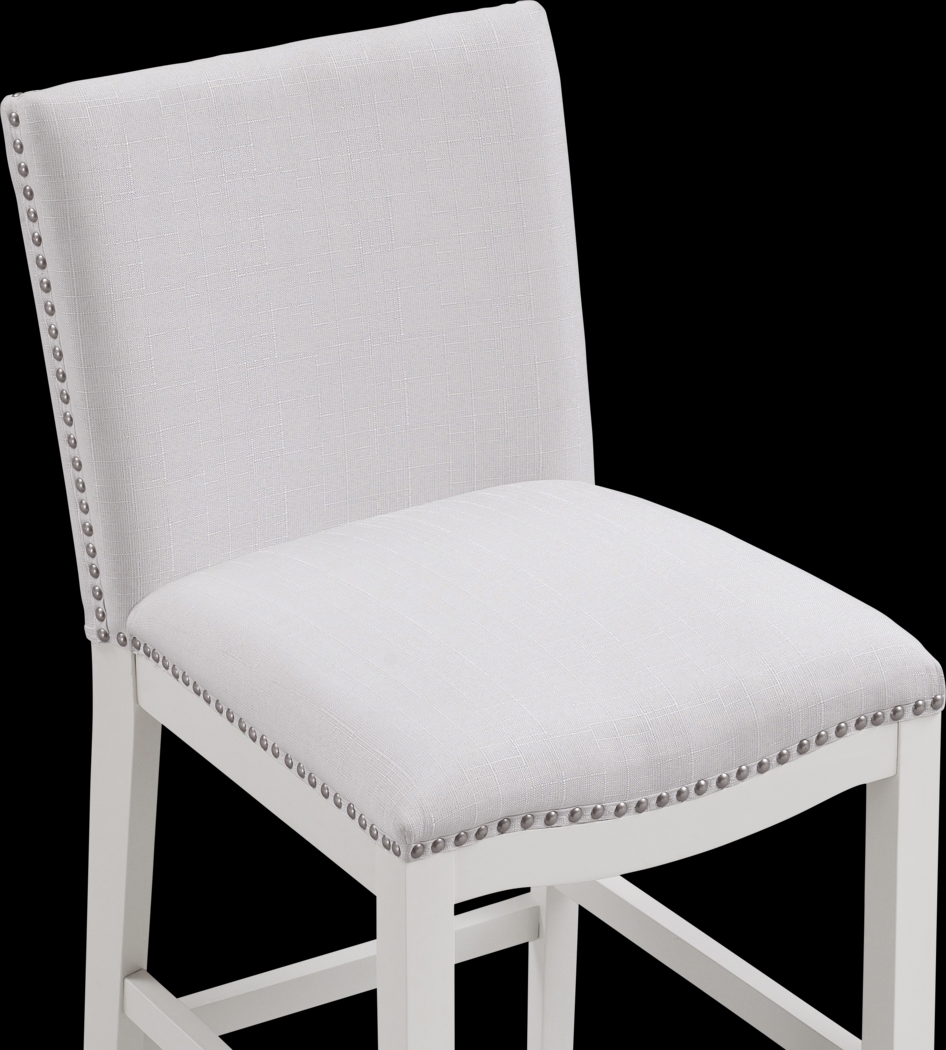 Kyna White Counter Stool - Thumbnail - Image 5