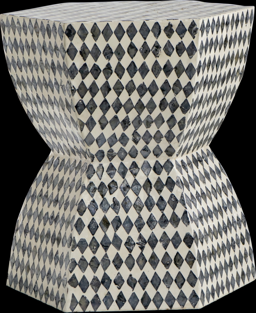 Prashner Black Accent Stool - Thumbnail - Image 1