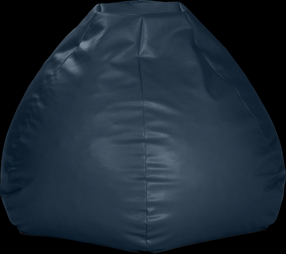 Prasia Blue Bean Bag Chair - Thumbnail - Image 1