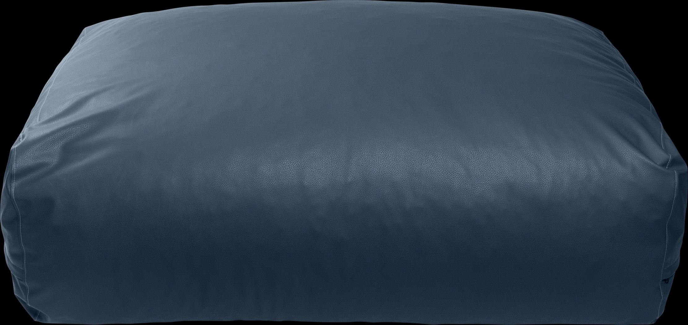 Prasia Blue Large Bean Bag Chair - Thumbnail - Image 1