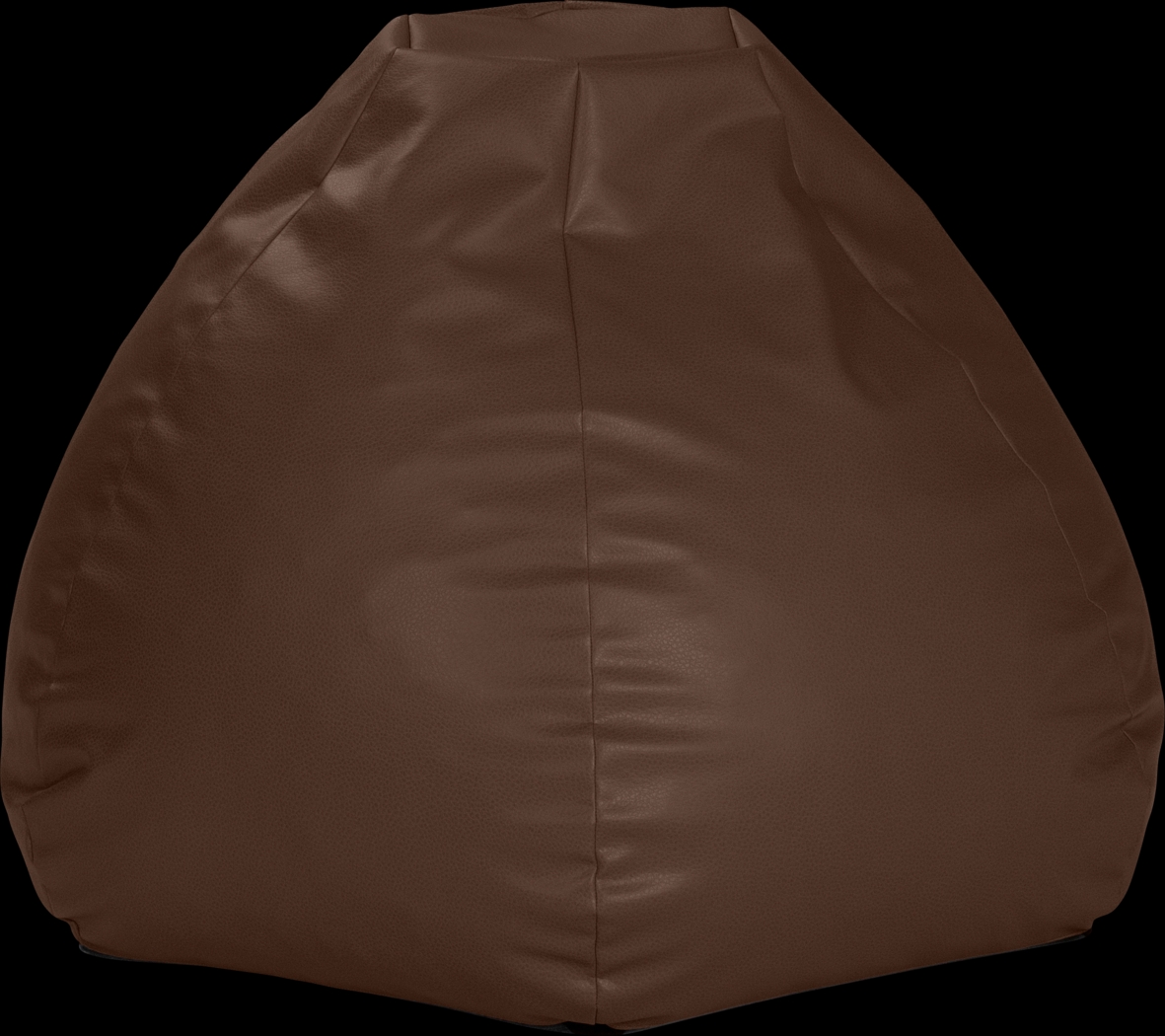Prasia Brown Bean Bag Chair - Thumbnail - Image 1