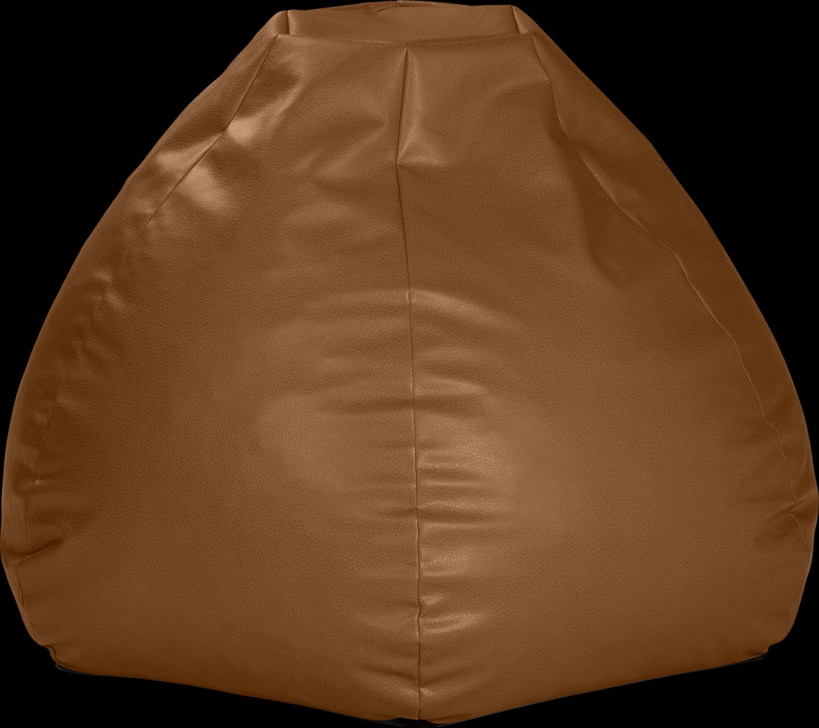 Prasia Walnut Bean Bag Chair - Thumbnail - Image 1
