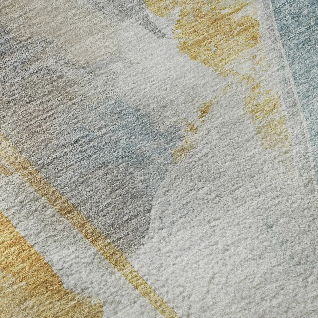 Pratin Gold 8' x 10' Machine Washable Rug - Thumbnail - Image 3