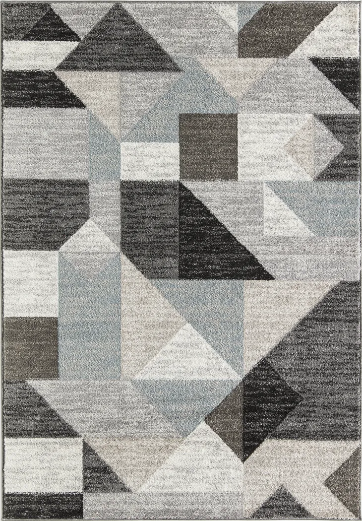 Praveera Blue 8' x 10' Rug - Thumbnail - Image 1