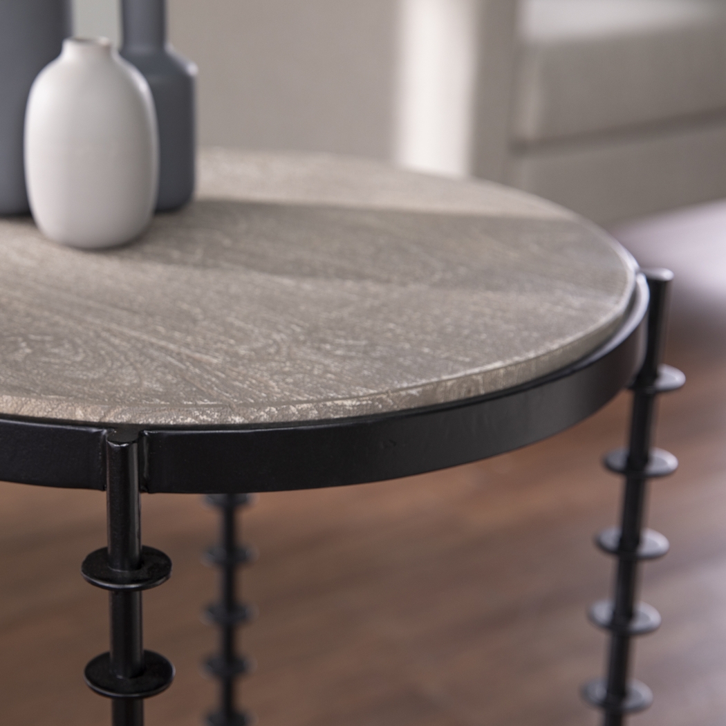 Preakness Gray End Table - Thumbnail - Image 3