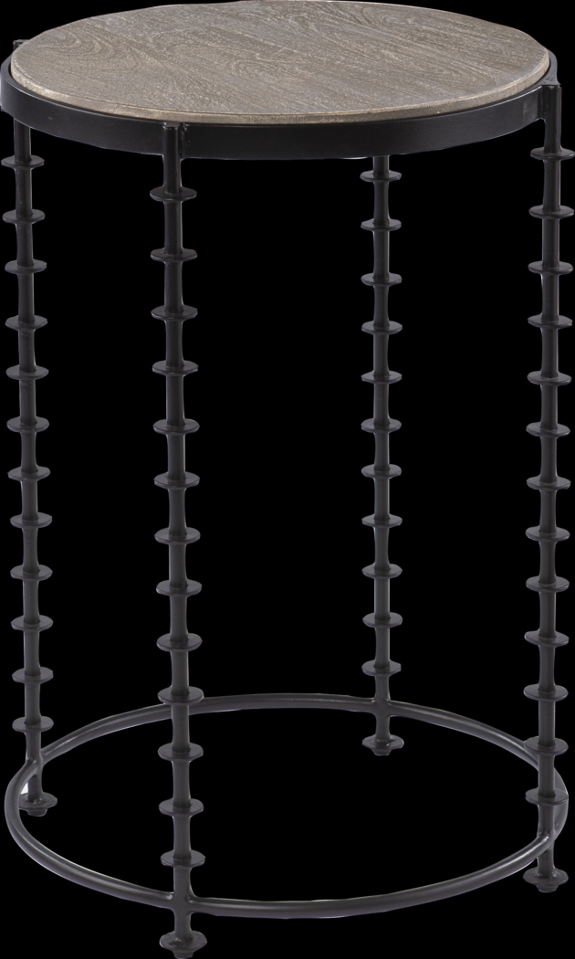 Preakness Gray End Table - Thumbnail - Image 1