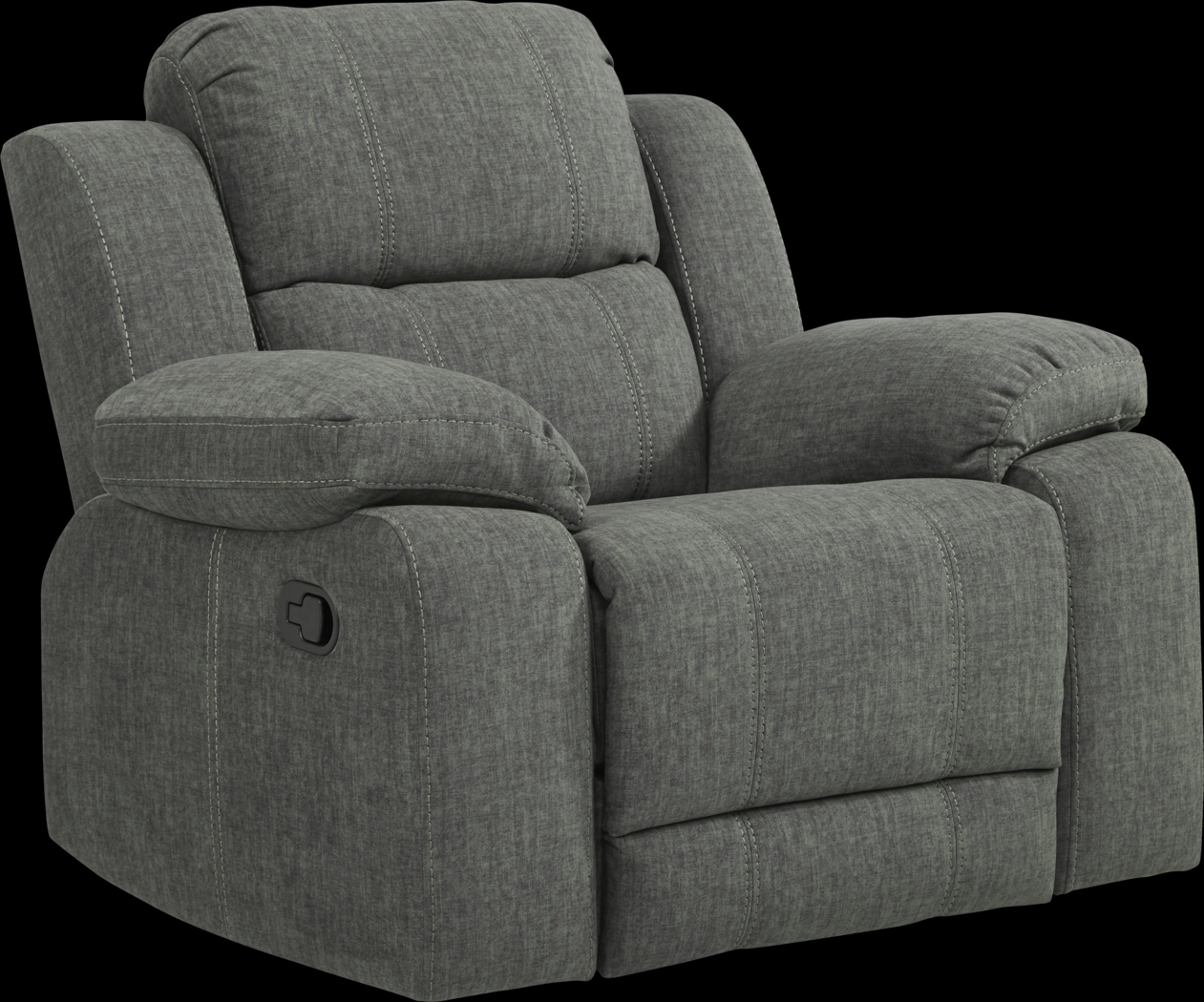 Prescott Point Gray Glider Recliner - Thumbnail - Image 2