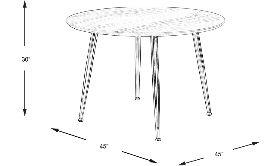 Dimension Image. Please refer to the Dimension Tab on this page for dimension details.