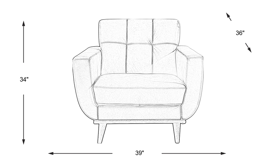 Dimension Image. Please refer to the Dimension Tab on this page for dimension details.