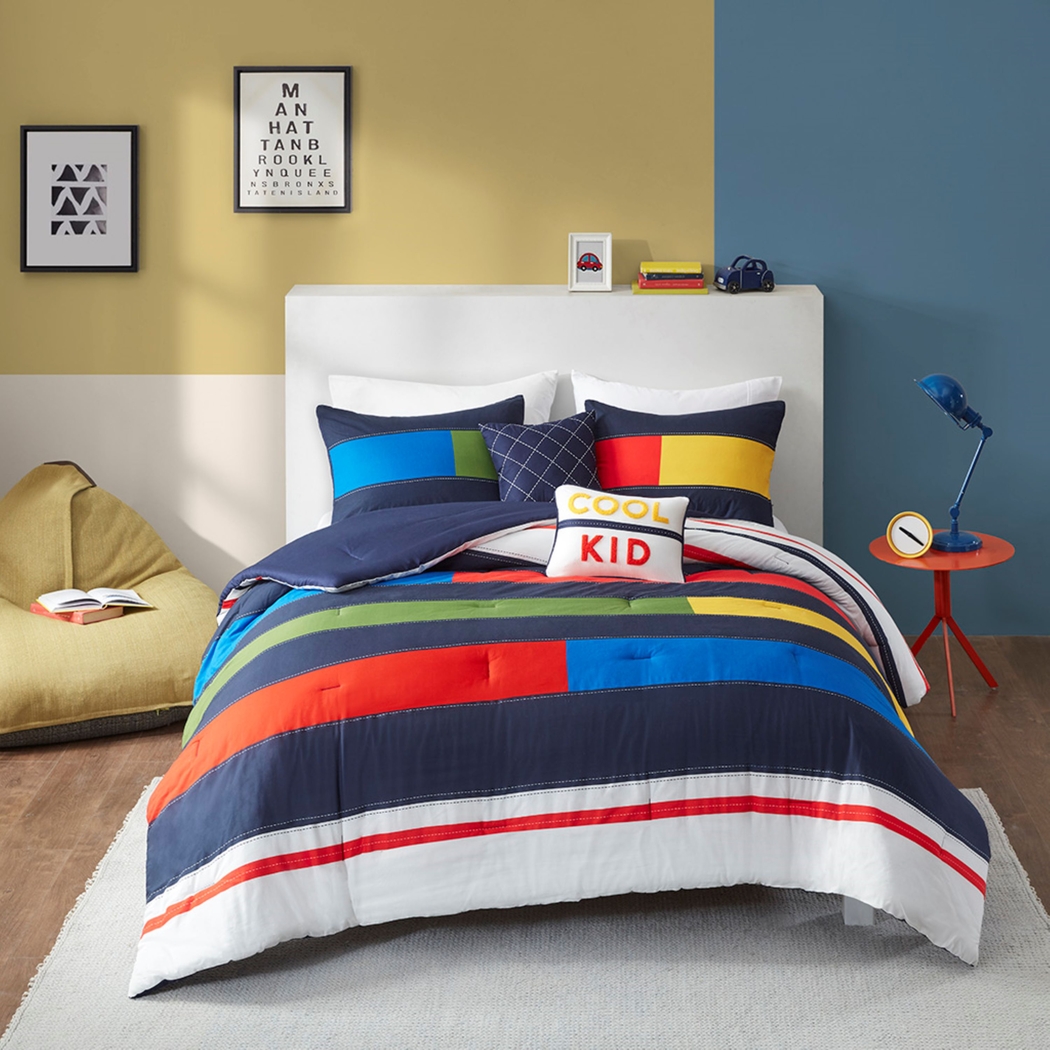 Presson Multi Full/Queen Comforter Set - Thumbnail - Image 9