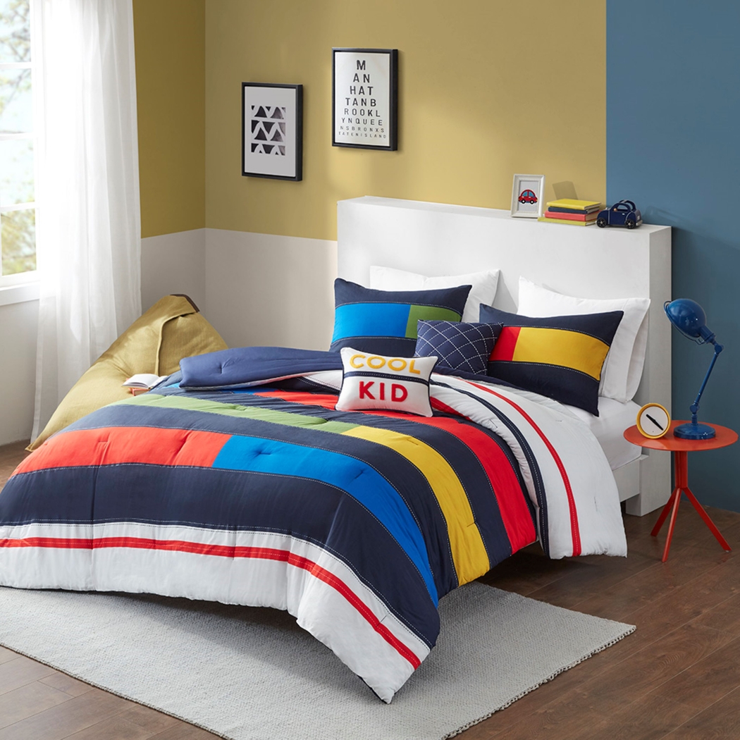 Presson Multi Twin Comforter Set - Thumbnail - Image 2