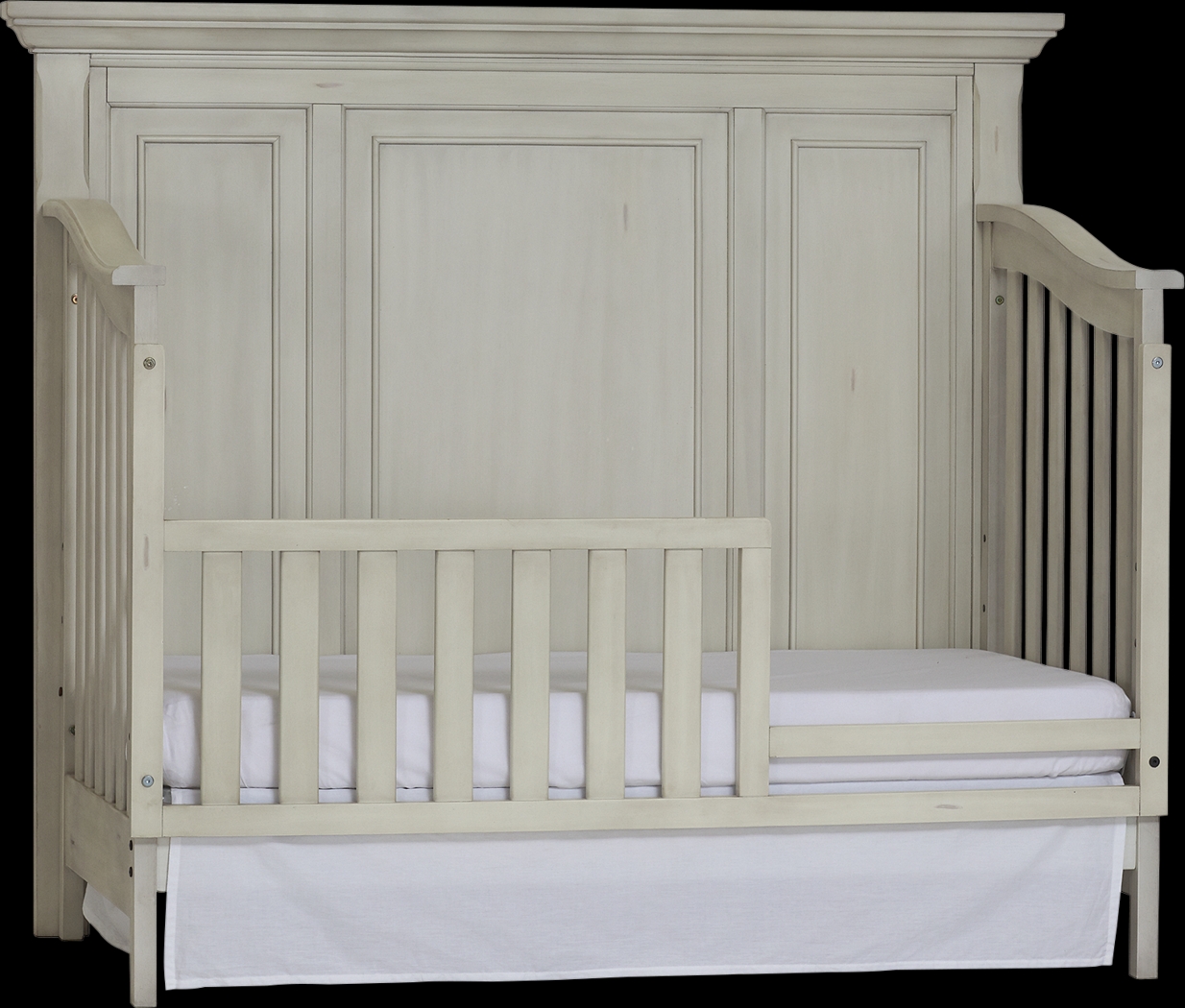 Prestcott Antique White Toddler Rail - Thumbnail - Image 2