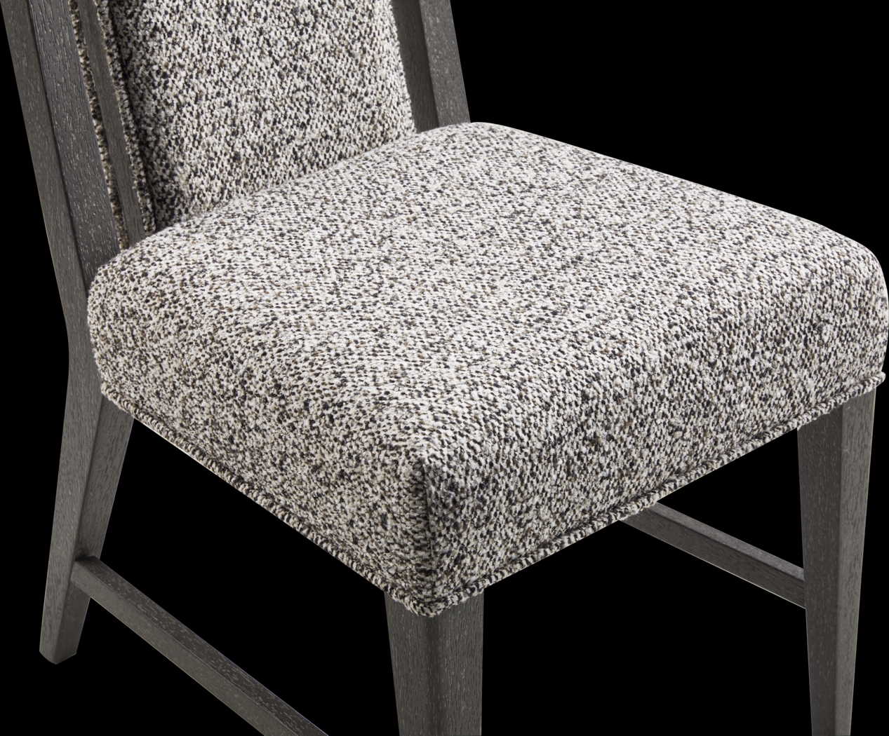 Preston Heights Gray Upholstered Side Chair - Thumbnail - Image 4