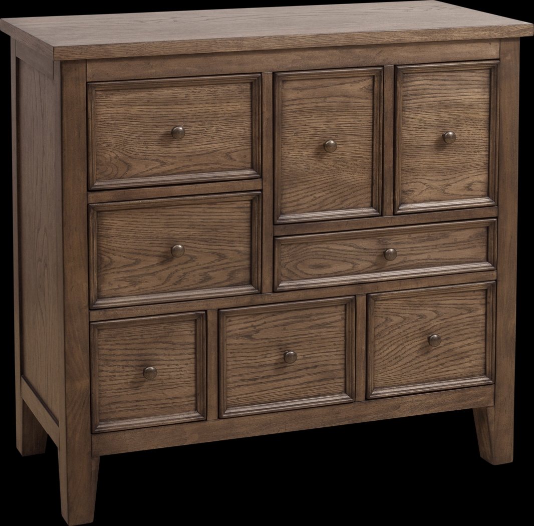 Preswicke Brown Accent Cabinet - Thumbnail - Image 1